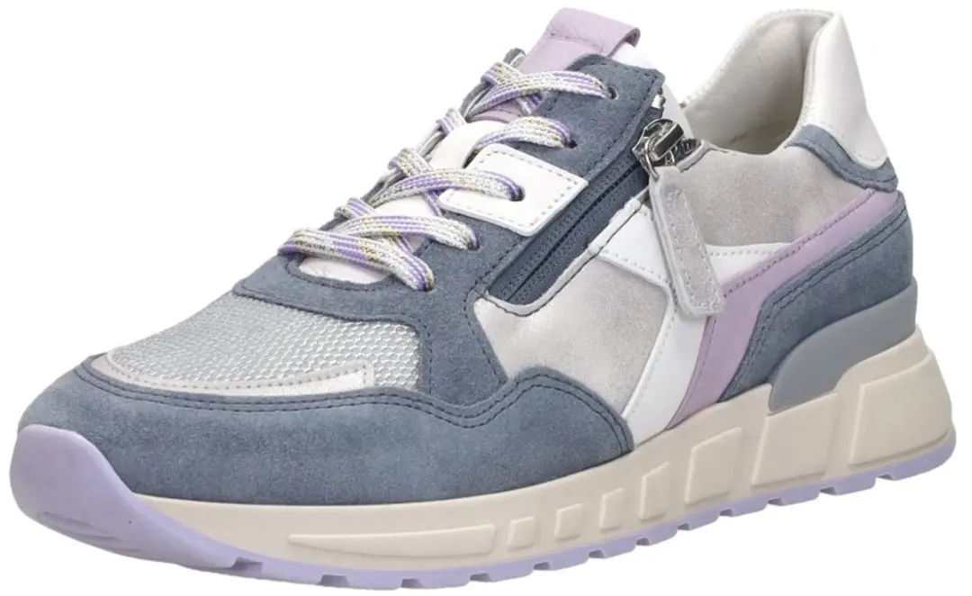 Gabor Sneakers Suede Blauw - Dames - afbeelding 4 van 6