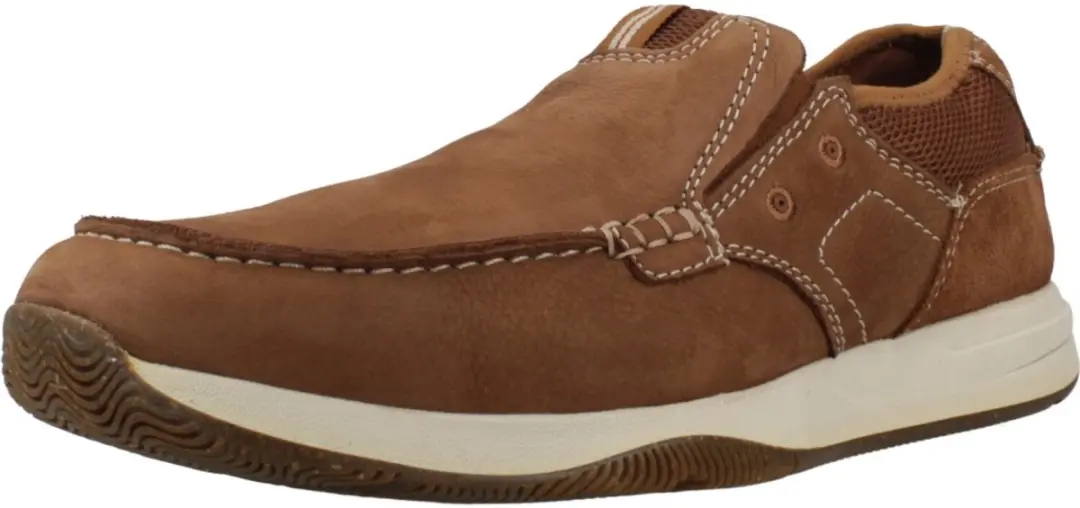 Clarks Sailview Step Heren Instapper - Bruin - Maat 42.5