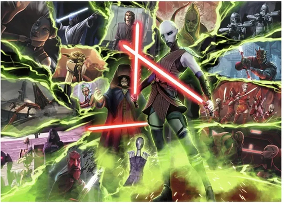 Ravensburger Star Wars Villainous Asajj Ventress Legpuzzel 1000 Stuks