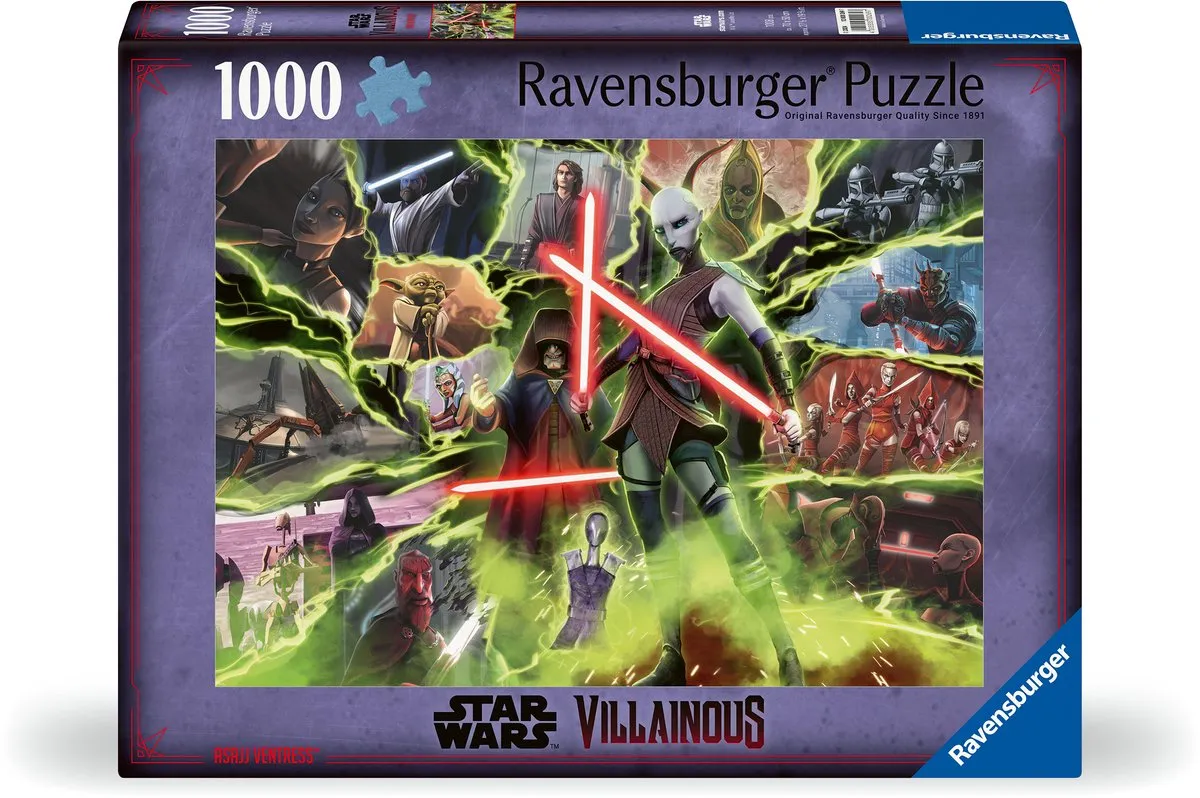 Ravensburger Star Wars Villainous Asajj Ventress Legpuzzel 1000 Stuks