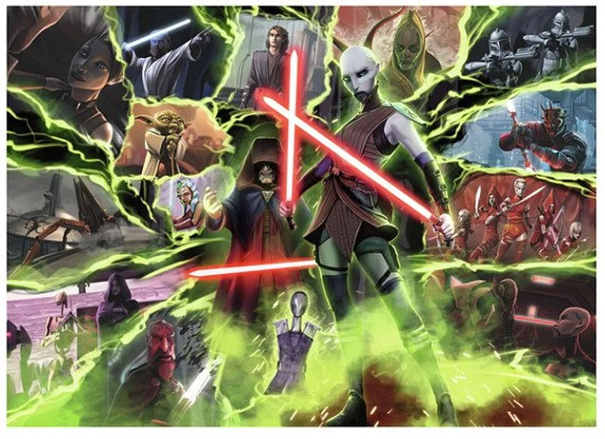 Ravensburger Star Wars Villainous Asajj Ventress Legpuzzel 1000 Stuks