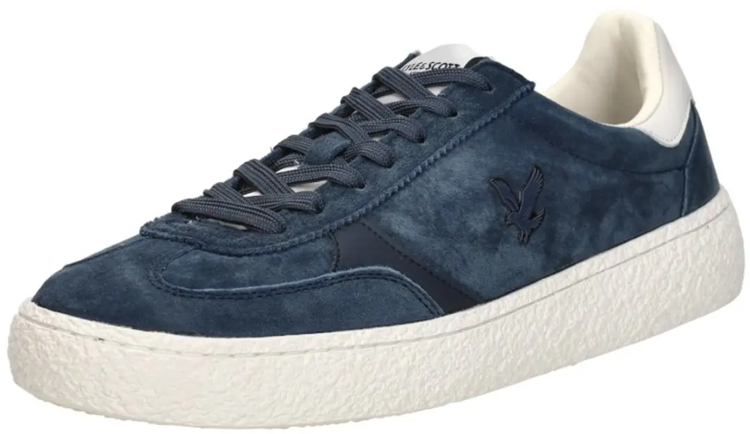 Lyle & Scott Duncan Sneakers Laag - blauw - Maat 45 - afbeelding 4 van 6