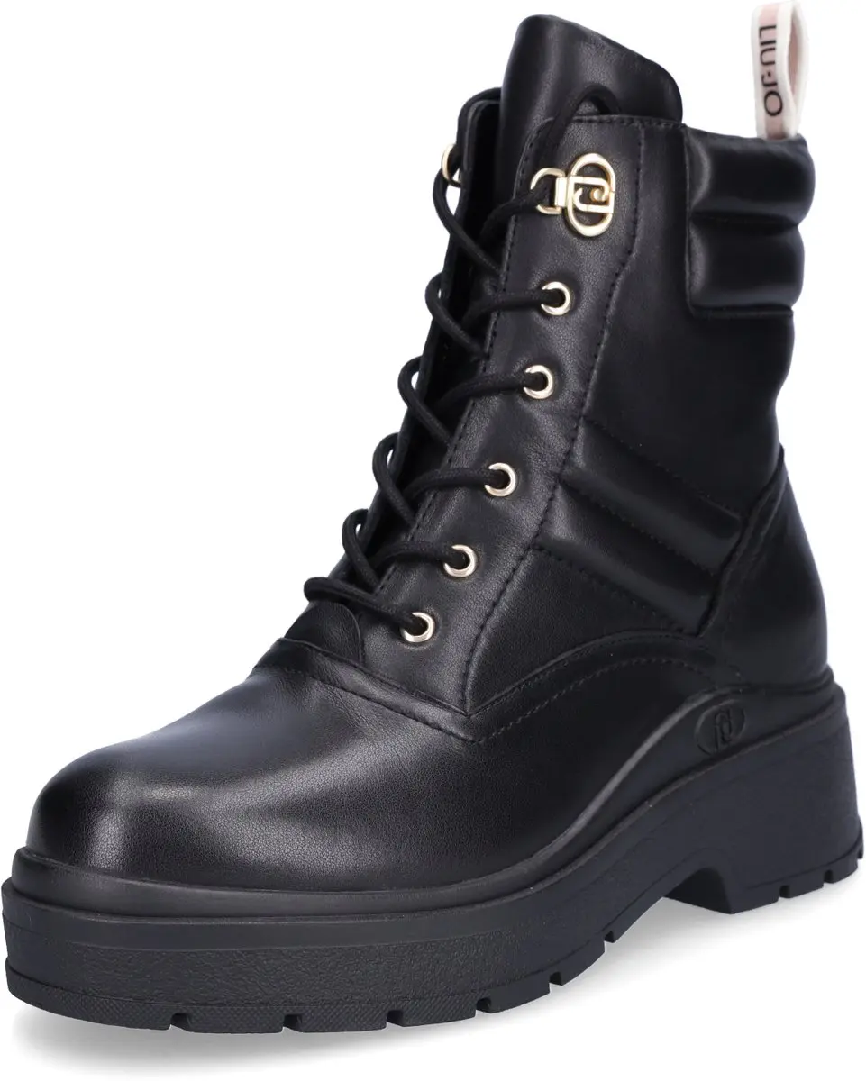 Liu Jo Damen Schnürboot Andrea 02 schwarz