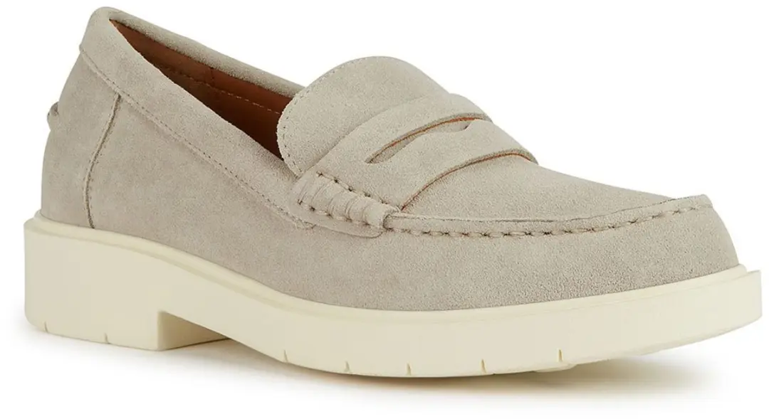 Geox Spherica Ec1 Loafers Grijs EU 39 Vrouw