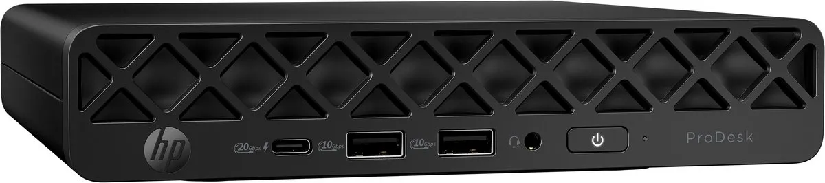 HP ProDesk 4 Mini G1i Mini PC - Intel Core Ultra 7 265T - 24GB RAM 512GB SSD - Zwart