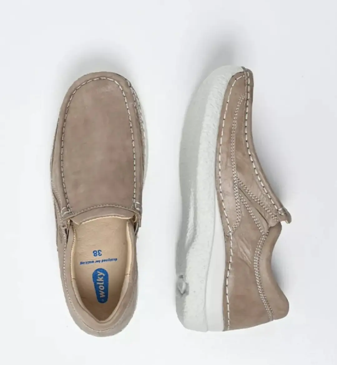 Wolky Dames Roll Sneaker 06206 - Beige - afbeelding 2 van 6