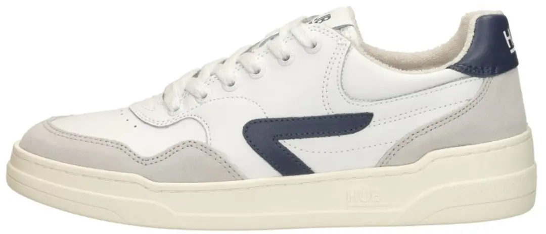 HUB Court-z Sneakers - Heren - Wit - afbeelding 2 van 6