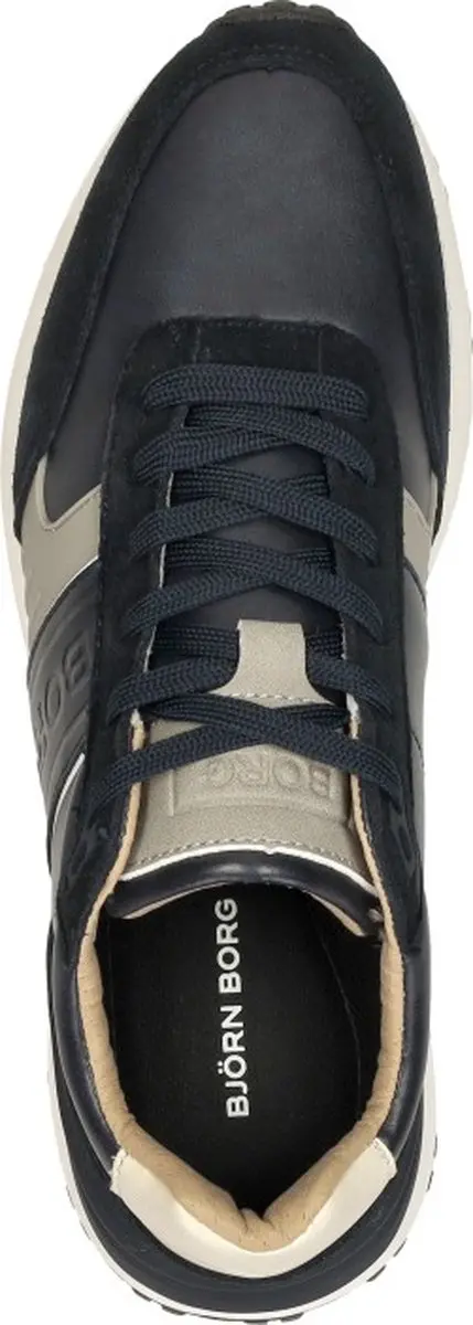Björn Borg Runner Low M Sneakers - Blauw - Maat 44 - afbeelding 5 van 6