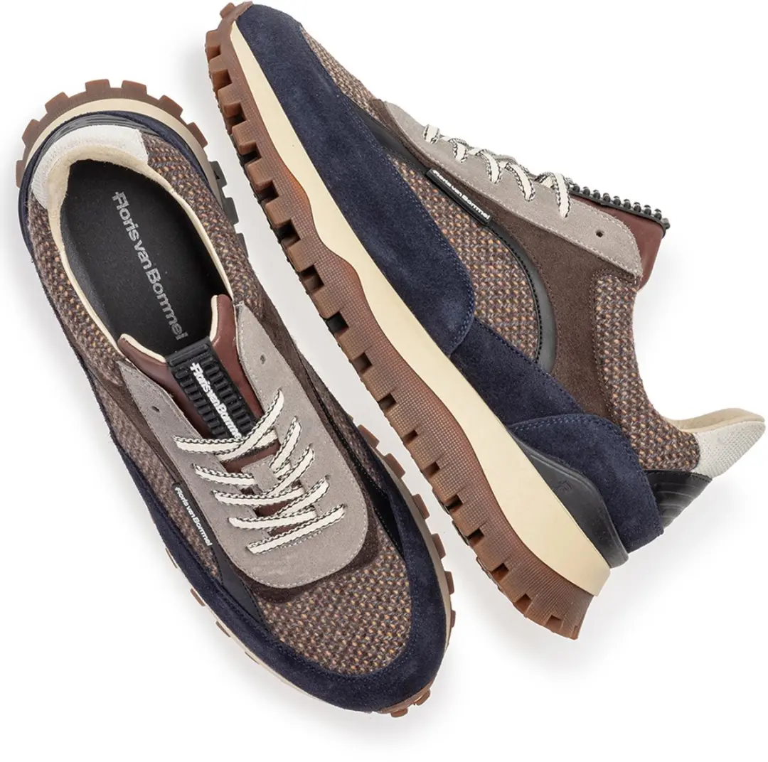 Floris van Bommel DE GROMMER 05.10 Lage Sneakers - Bruin - Maat 43.5 - afbeelding 6 van 6