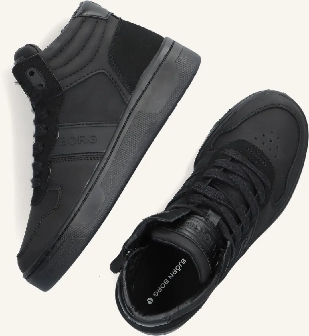 Björn Borg T2200 Hoge Sneakers - Zwart - Maat 31