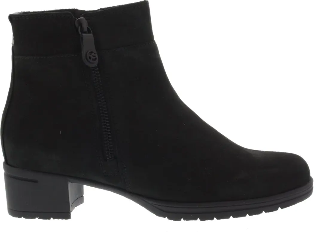 Dames Enkellaars Hartjes Hip/hop Boot Schwarz Zwart