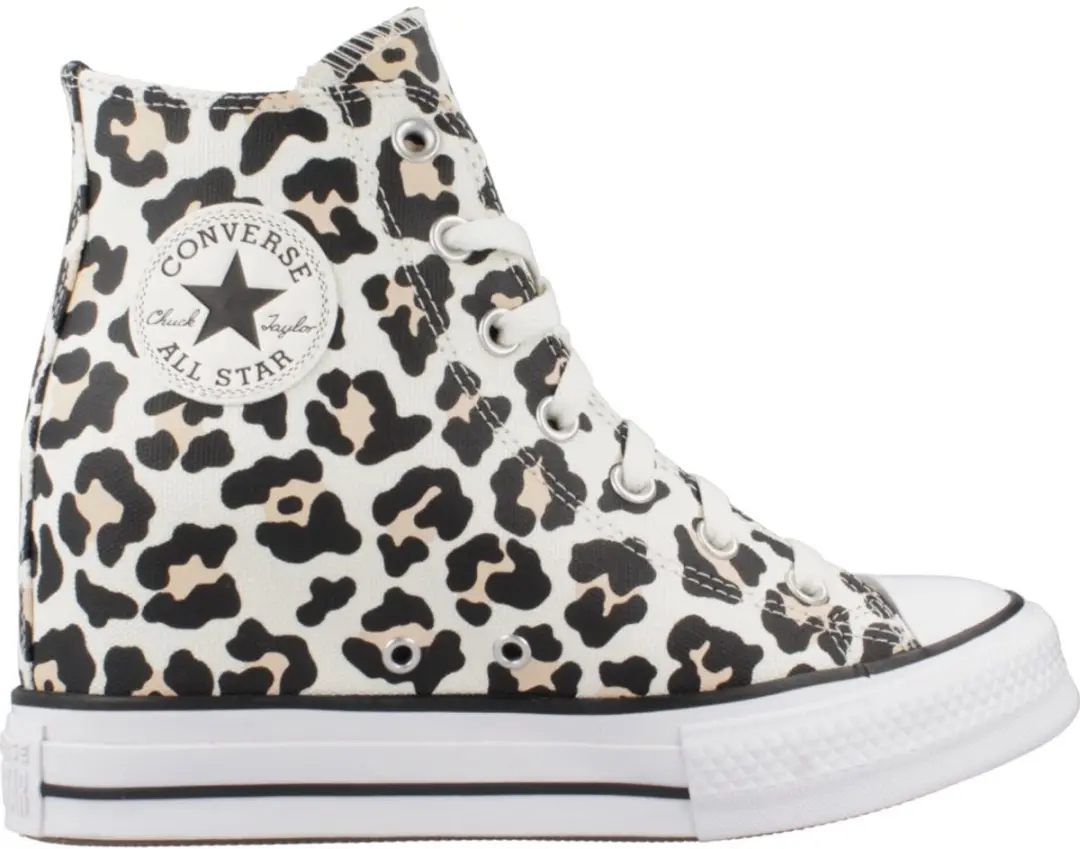 CONVERSE CHUCK TAYLOR ALL STAR WEDGE PLATFORM LEOPARD Dierlijke Druk 36,5 EU