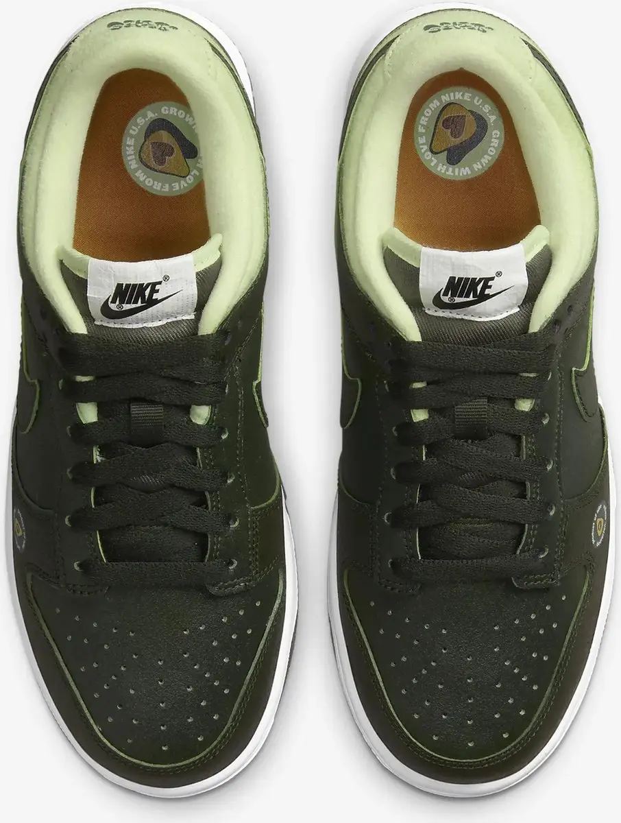 Nike Dunk Low LX DM7606-300 - 39 - Avocado - afbeelding 5 van 6