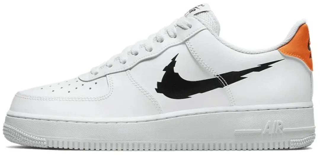 Nike Air Force 1 '07 Herenschoenen, 46, Wit/Summit White/Magma Orange/Zwart
