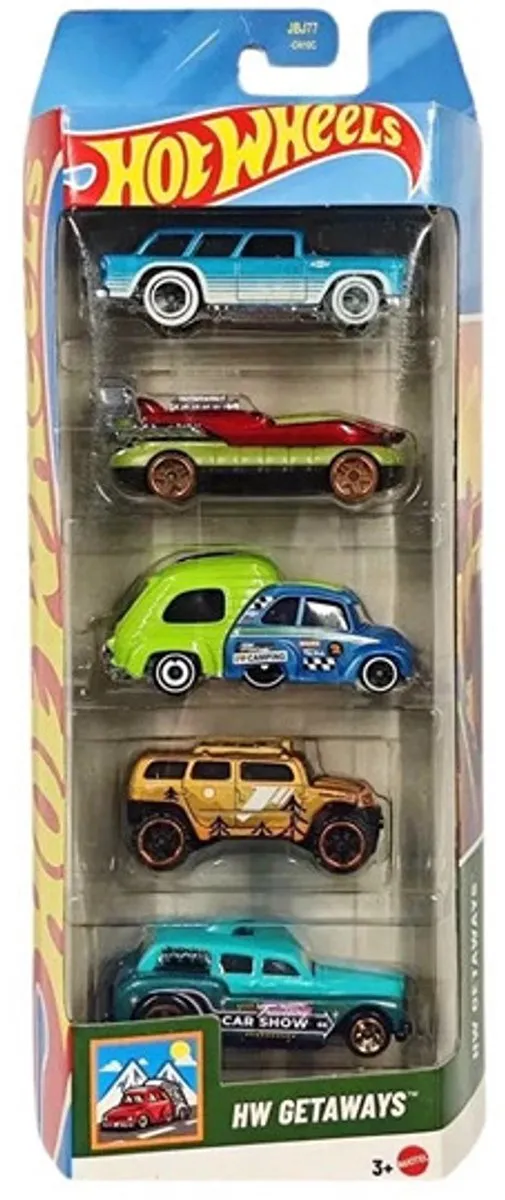 Hot Wheels Getaway HW Set 5-in-1