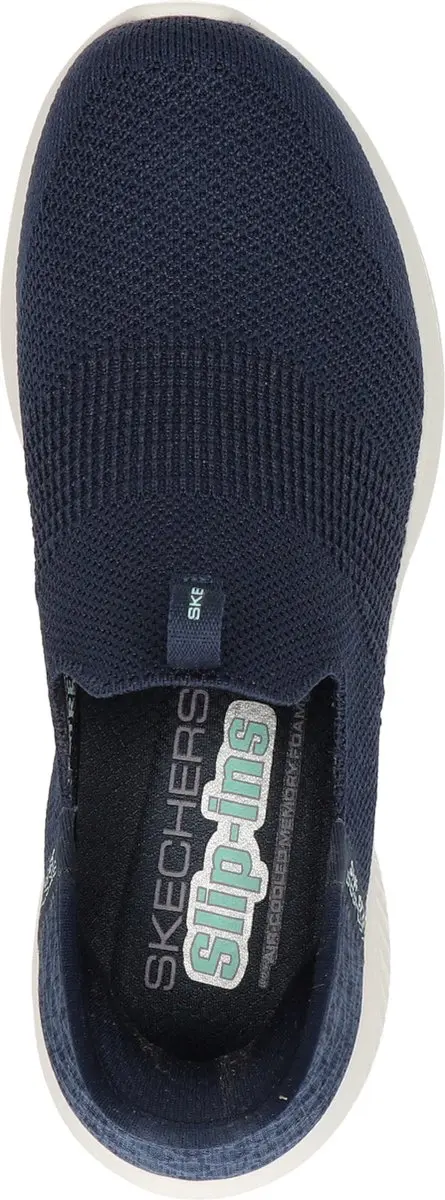 Skechers Ultra Flex 3.0 Smooth Step Dames Sneakers - Navy 38 - afbeelding 3 van 6