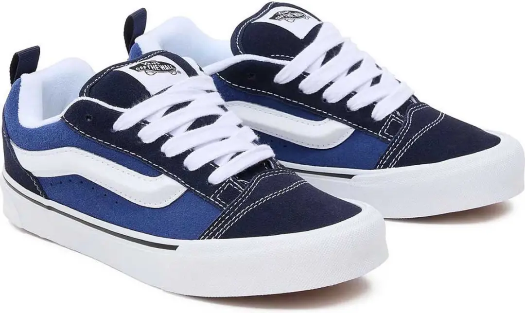 Vans Knu Skool Sneakers - Navy/Wit - Maat 37 - afbeelding 6 van 6