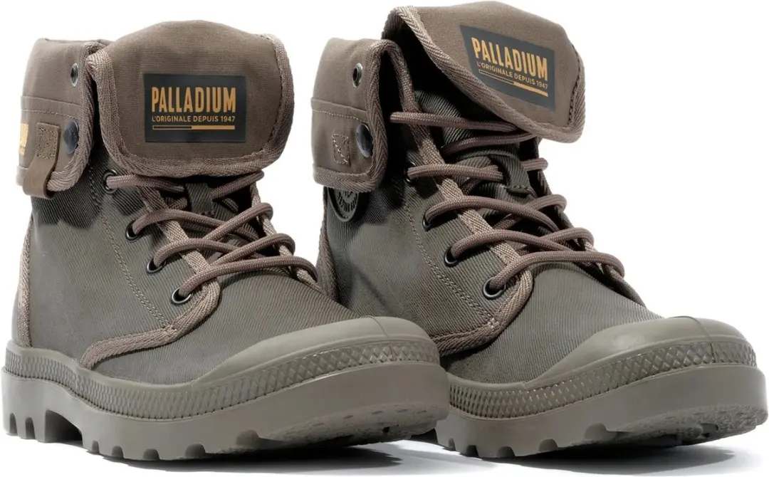 PALLADIUM Baggy Coated Unisex Laarzen Enkellaars Laarzen vegan 74315 bruin