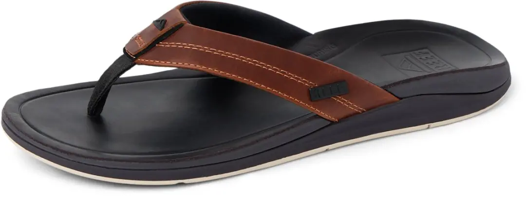 Reef Leather Offshore Teenslipper - Bruin - Maat 46 - afbeelding 5 van 6