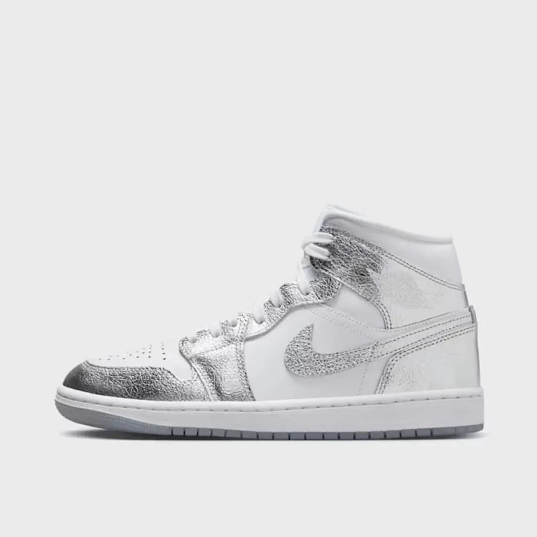 Air Jordan 1 Mid SE 'Metallic Silver' (Women's) maat 36.5