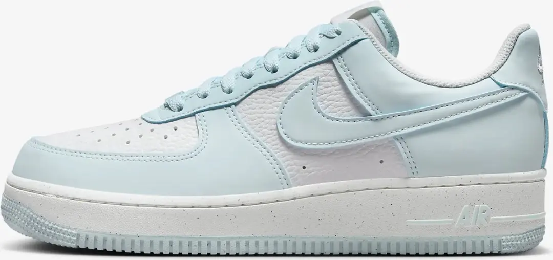 Nike Air Force 1 '07 Next Nature HF5385-400 Sneakers - Wit/Lichtblauw - afbeelding 2 van 6