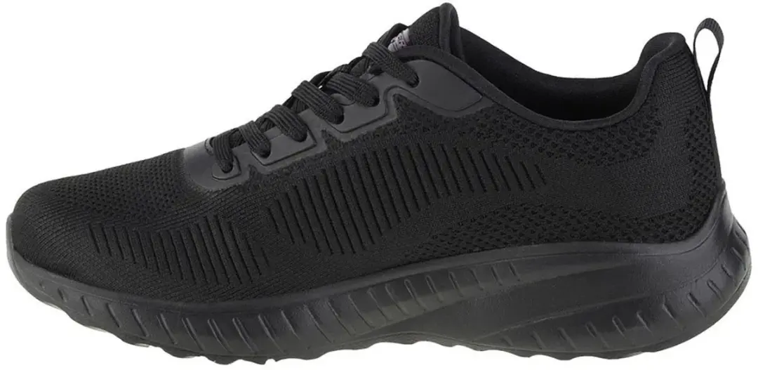 Skechers Bobs Squad Chaos FACE OFF Sneakers - Dames Zwart - afbeelding 4 van 6