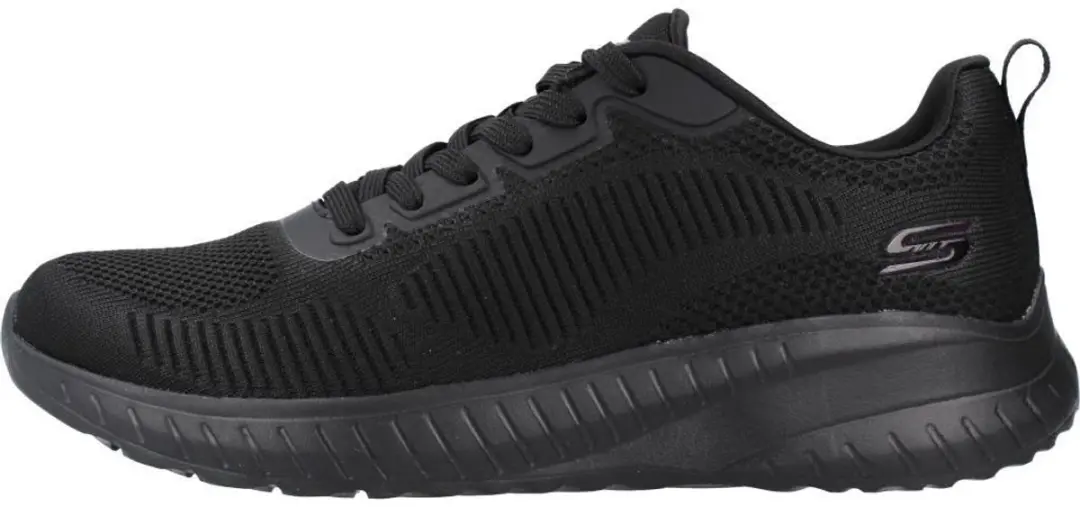 Skechers Bobs Squad Chaos FACE OFF Sneakers - Dames Zwart - afbeelding 2 van 6