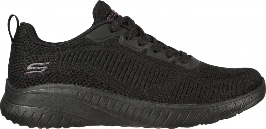 Skechers Bobs Squad Chaos FACE OFF Sneakers - Dames Zwart - afbeelding 6 van 6