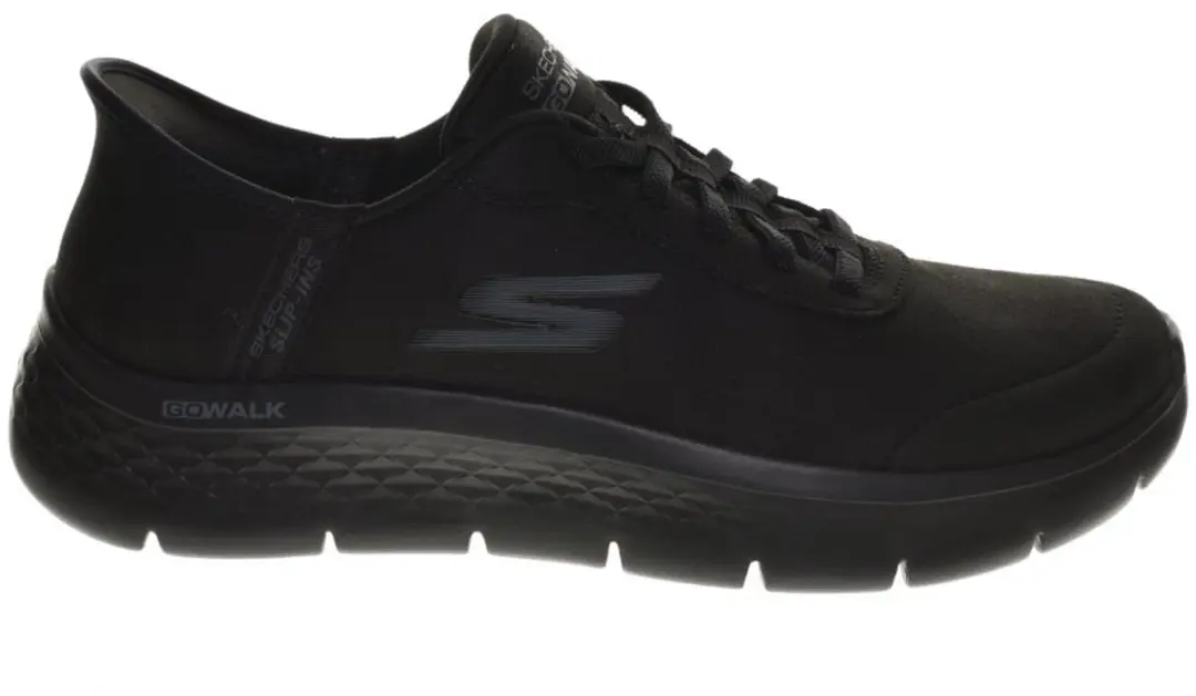 Skechers Instapper Hands-Free Slip-Ins Go Walk Flez Mali 124837/BBK Zwart Machin