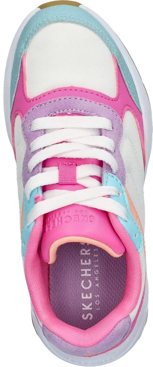 Skechers Nova Jogger Meisjes Sneakers - Wit - afbeelding 5 van 6