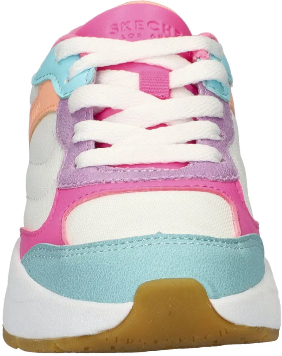 Skechers Nova Jogger Meisjes Sneakers - Wit - afbeelding 3 van 6