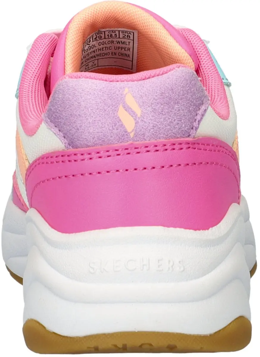 Skechers Nova Jogger Meisjes Sneakers - Wit - afbeelding 6 van 6
