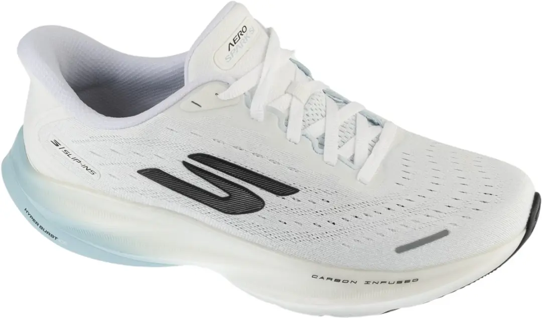 Skechers Slip-Ins: SKX Aero Spark, Mannen, Wit, Hardloopschoenen, maat: 43,5