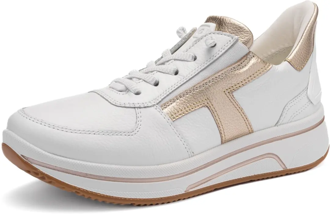 ara Sneaker Sapporo wit platinum