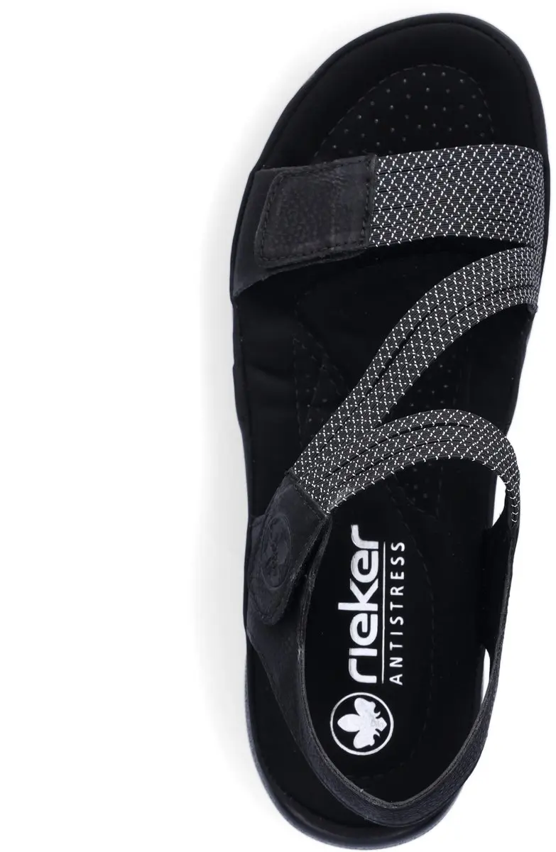 Rieker 64870-00 Sandaal - Zwart - afbeelding 4 van 6