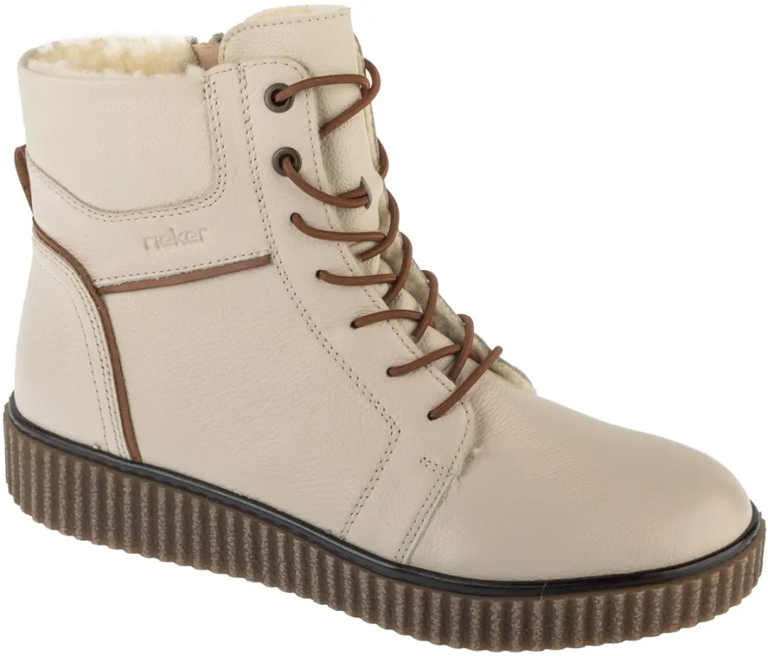 Rieker Booties Y4303, Vrouwen, Beige, Laarsjes, maat: 40