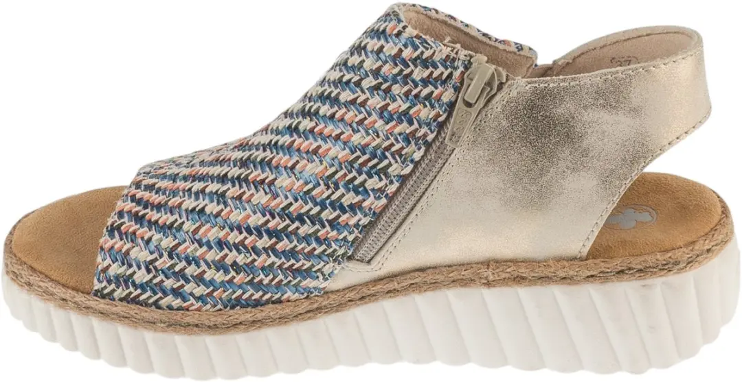 Rieker 69284 Sandalen - Vrouwen Veelkleurig - afbeelding 2 van 5