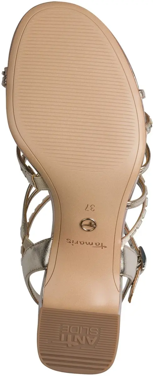 Tamaris Core Dames Sandalen - Lichtgoud - afbeelding 5 van 6