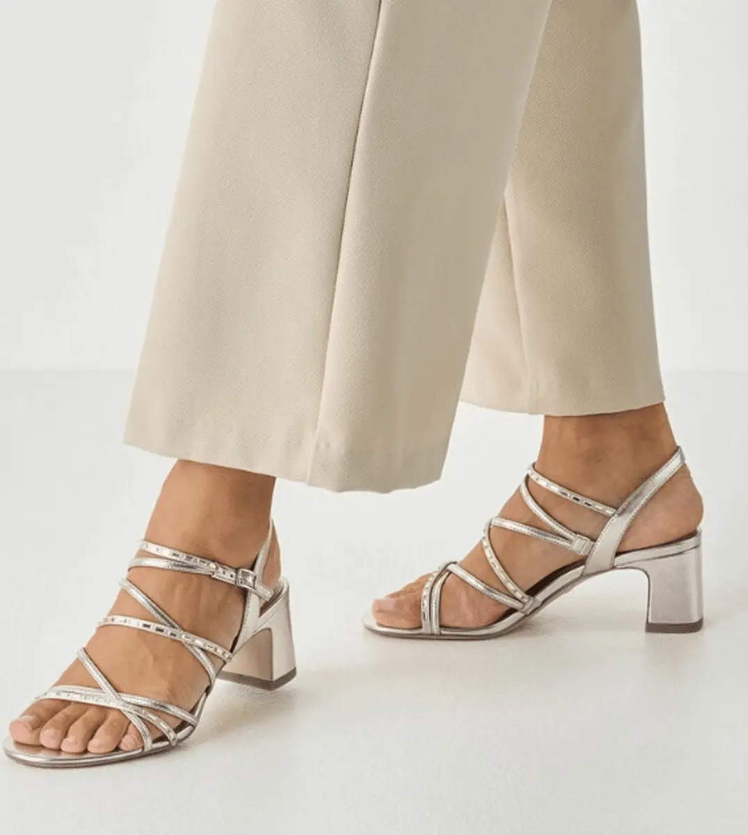 Tamaris Core Dames Sandalen - Lichtgoud - afbeelding 4 van 6