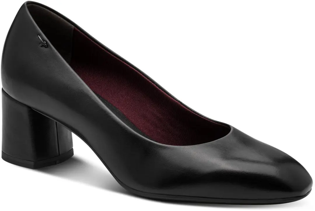 Tamaris Core Dames Pumps - Zwart Leer - afbeelding 6 van 6