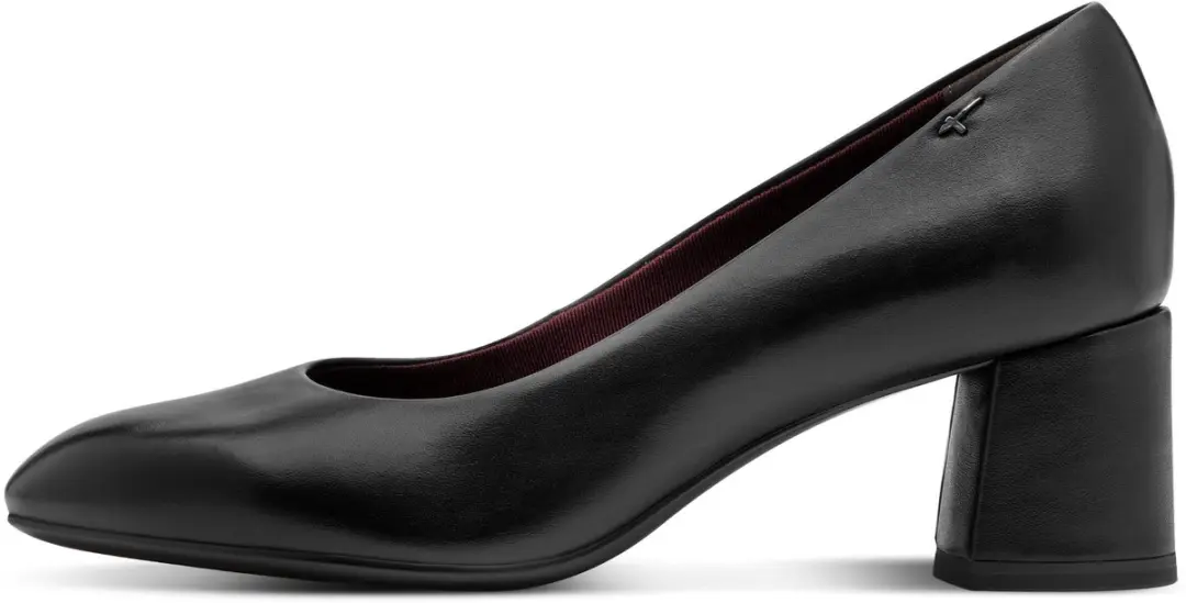 Tamaris Core Dames Pumps - Zwart Leer - afbeelding 2 van 6