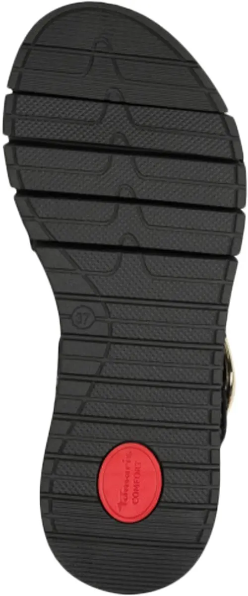 Tamaris Leren Sandalen 41 - Zwart - afbeelding 3 van 6