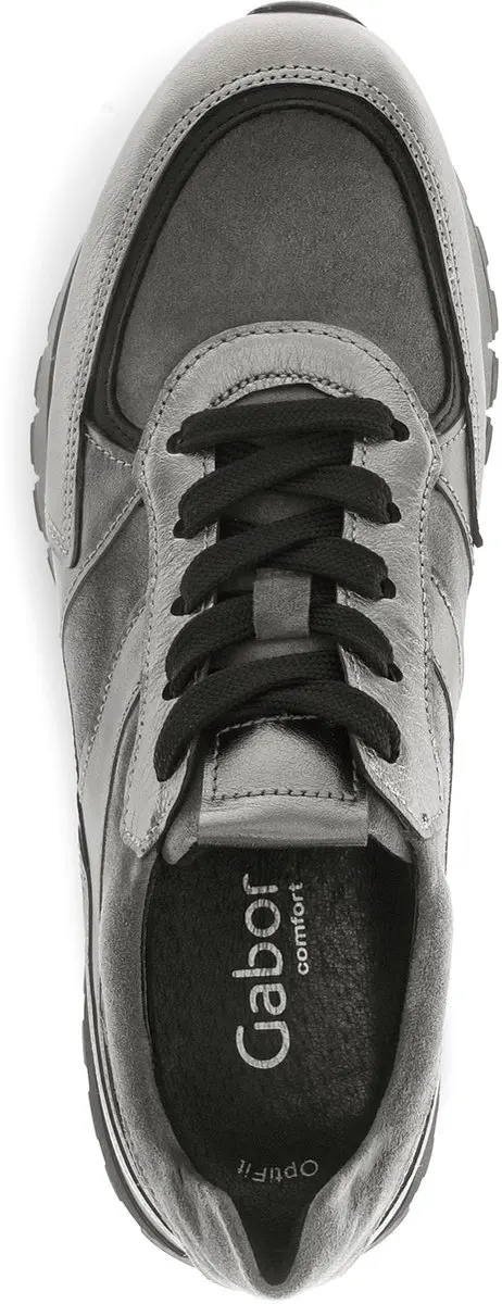 Gabor Dames Sneakers 76.375 - 40 - Zilver