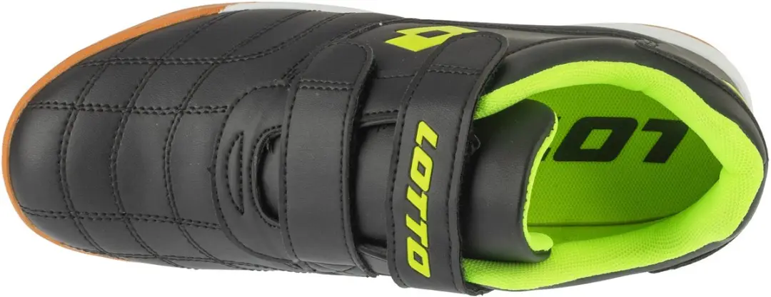 Lotto Pacer K 2600110K Kindersneaker - 39 - Black/Fr.Yellow - afbeelding 5 van 6