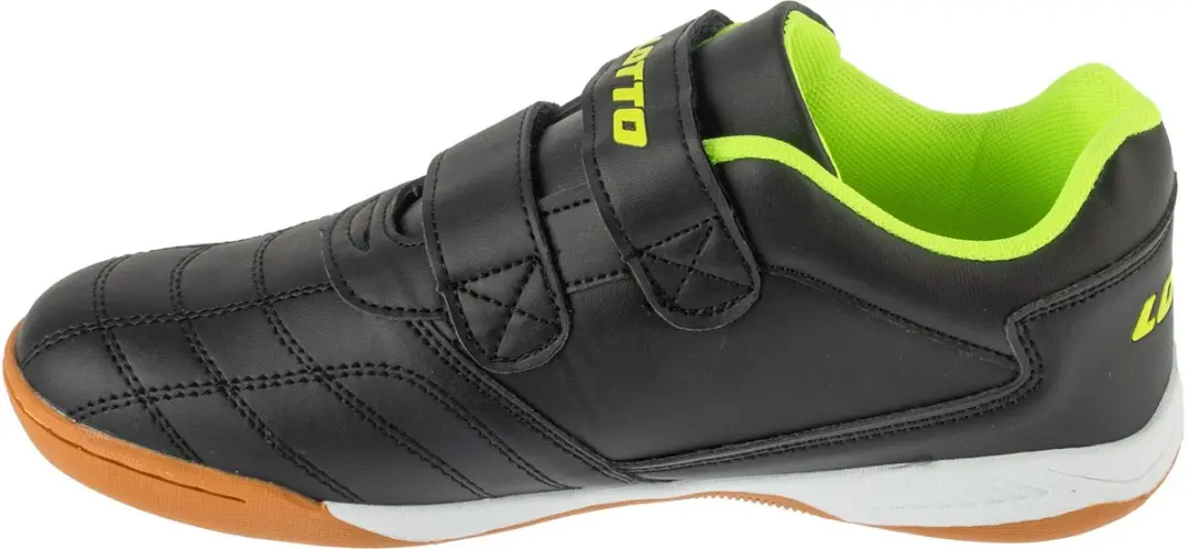 Lotto Pacer K 2600110K Kindersneaker - 39 - Black/Fr.Yellow - afbeelding 4 van 6