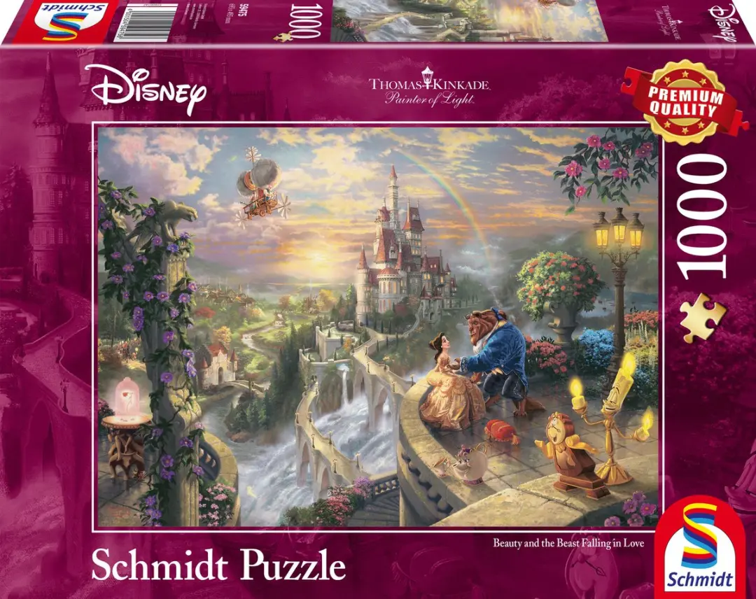 Schmidt Disney Beauty and the Beast Legpuzzel 1000 Stuks