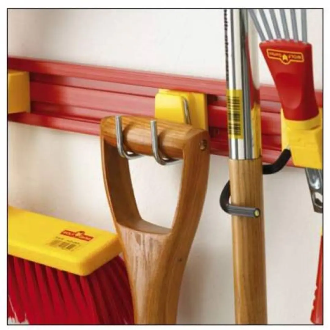 WOLF-Garten Gereedschaprail UM-M 80cm - 6 Stuks - Rood - afbeelding 5 van 6