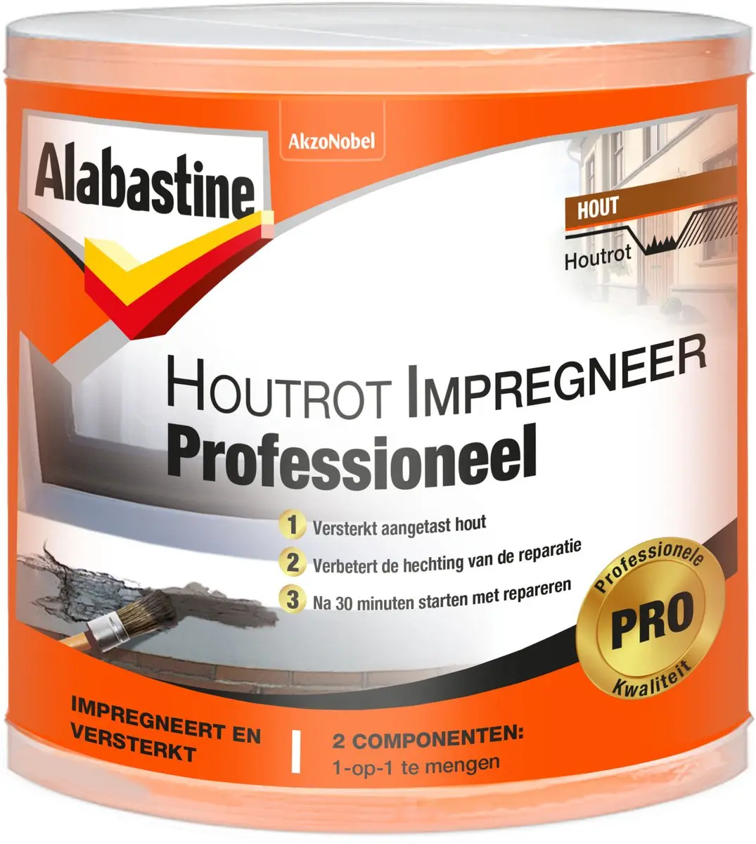 Alabastine Houtrotimpregneer Pro 120 Ml