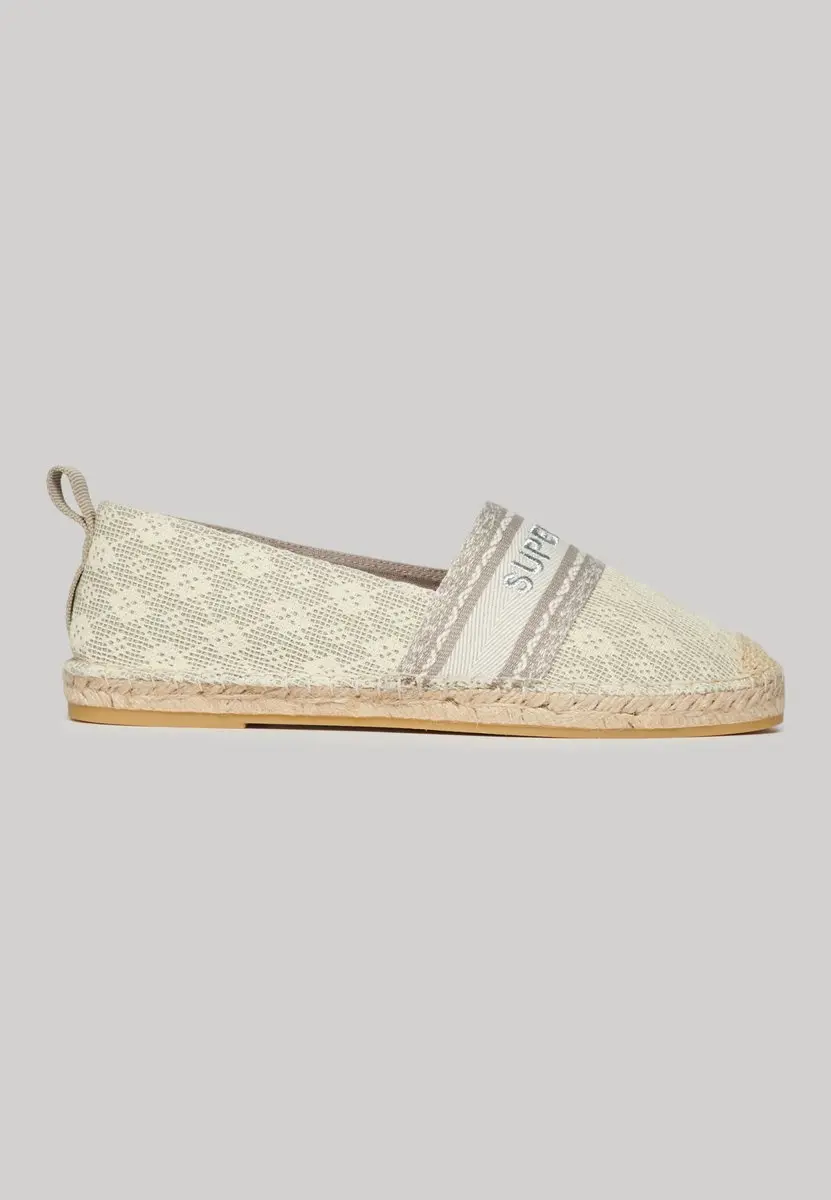 Superdry Canvas Espadrilles WF110297A - Moon Rock Grey - afbeelding 2 van 6