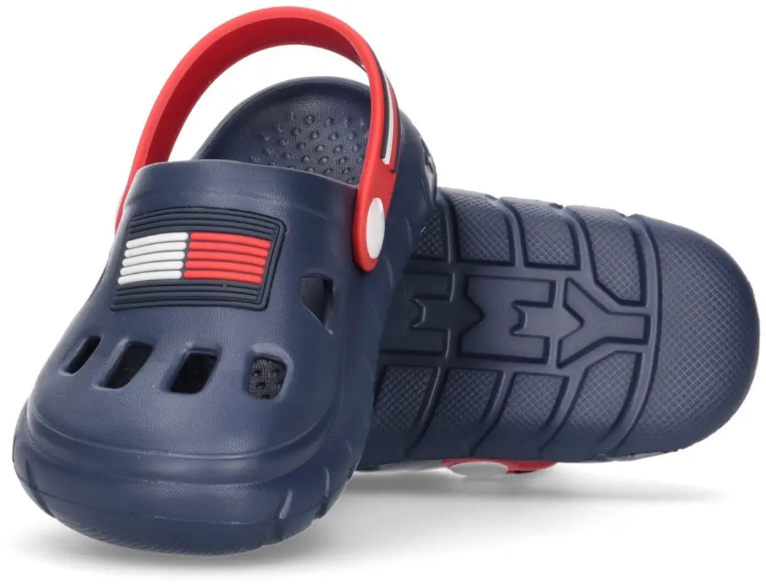 Tommy Hilfiger Comfy Sandalen T3X2-33442 - 28/29 - Blauw/Rood